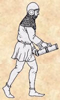 English Gunner, c.1475
      
